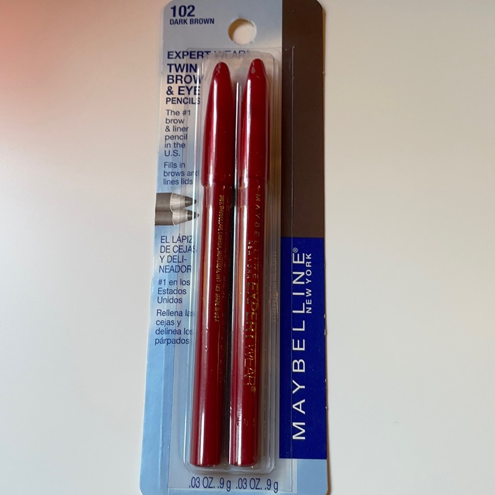 NWT Maybelline Brow/Eye Pencils (2 Pack)